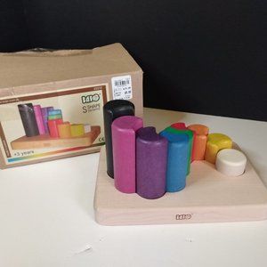 BAJO Colorful Shape Pyramid Puzzle